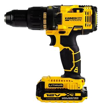 Jetta Power Tools Kimmer Plus 12 V 1.5 Ah Metal Şanzıman Çift Akülü Şarjlı Darbeli 24 Parça Akülü Vidalama Matkap