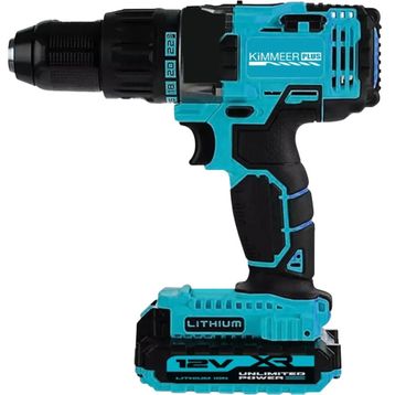 Jetta Power Tools Kimmer Plus 12 V 2 Ah Metal Şanzıman Çift Akülü Bakır Sargı 24 Parça Şarjlı Akülü Vidalama Matkap