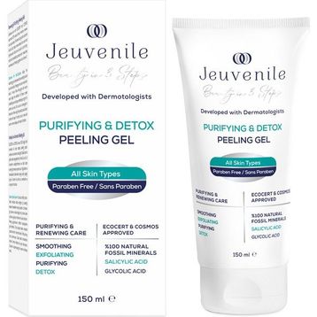 Jeuvenile 150 ml Yenileyici ve Arındırıcı %100 Doğal Fosil Mineral İçerikli Peeling Jel