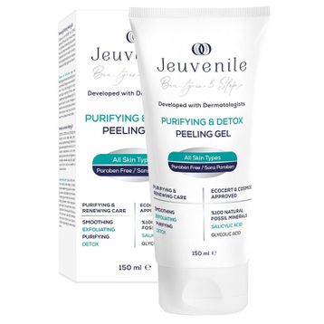Jeuvenile 150 ml Yenileyici ve Arındırıcı %100 Doğal Fosil Mineral İçerikli Peeling Jel