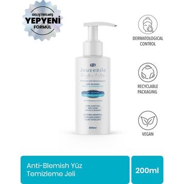 Jeuvenile Lekeli Ciltlere Özel Glikolik Asit Içerikli Leke Karşıtı 150 ml Yüz Temizleme Jeli