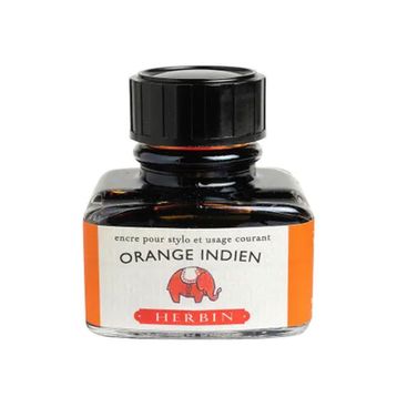 Jherbin 13057T İndian Turuncu 30 ml Dolma Kalem Şişe Mürekkep