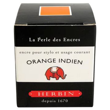 Jherbin 13057T İndian Turuncu 30 ml Dolma Kalem Şişe Mürekkep