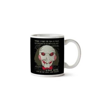 Jigsaw Saw Clown Head Baskılı Kupa