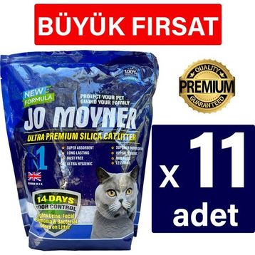 Jo Moyner Silika 11x3.8 lt Kristal Kedi Kumu