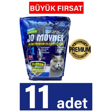 Jo Moyner Silika 11x3.8 lt Kristal Kedi Kumu