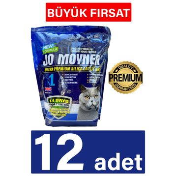 Jo Moyner Silika 12x3.8 lt Kristal Kedi Kumu