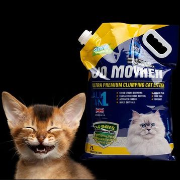 Jo Moyner Ultimate Aktif Karbonlu 7 lt Ekstra Güçlü Topaklanan Tozsuz Doğal Kokusuz Kedi Kumu