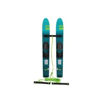Jobe Buzz 117 cm Ayak 29-36 Mavi Yeşil Çocuk Su Kayağı Takımı