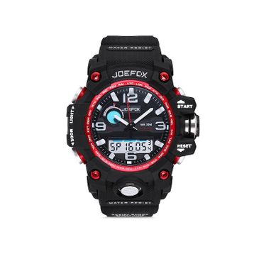 JoeFox JFP1092 Dijital Silikon Kordon Erkek Kol Saati