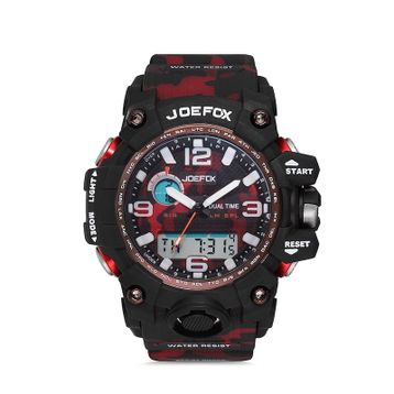 JoeFox JFP1092 Dijital Silikon Kordon Erkek Kol Saati