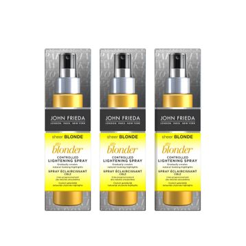 John Frieda 3x100 ml Sheer Blonde Go Blonder Renk Açıcı Sprey