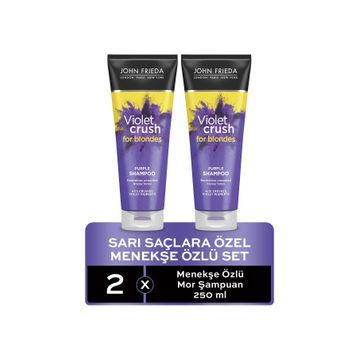 John Frieda Violet Crush 2x250 ml Mor Şampuan