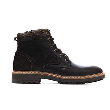 John May 1103/GL 015 WK LTH Suede New Split Brown Erkek Bot