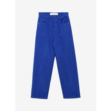 John Richmond UMA23067JE Koyu Mavi Normal Bel Normal Paça Straight Denim Erkek Pantolon