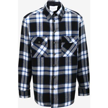John Richmond UMA23134CA Siyah Slim Fit Gömlek Yaka Erkek Gömlek