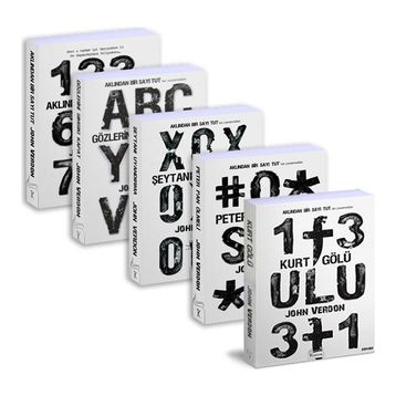 John Verdon Polisiye Set 5 Kitap Kutulu - John Verdon