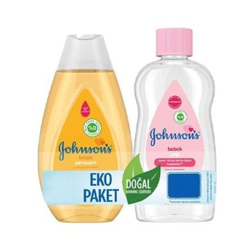 Johnson's Baby 200 ml Nazik Günlük Bakım Bebek Şampuanı + 200 ml Bebek Yağı