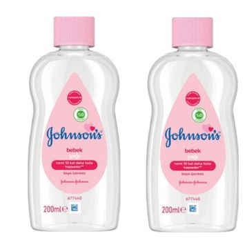Johnson's Baby 2x200 ml Normal Bebek Yağı