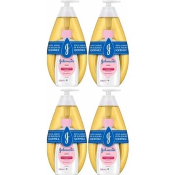 Johnson's Baby 4'lü Set Klasik 750 ml Bebek Şampuanı + 200 ml Bebek Yağı
