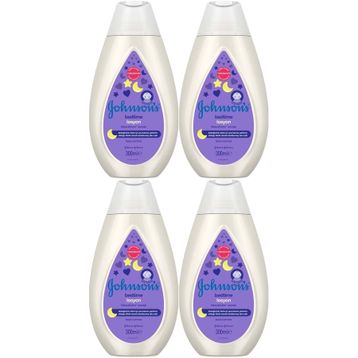 Johnson's Baby 4x300 ml Bedtime Bebek Losyonu