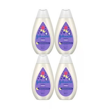 Johnson's Baby 4x300 ml Bedtime Bebek Losyonu