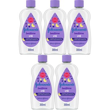Johnson's Baby Bedtime 5x300 ml Bebek Yağı