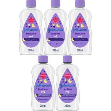 Johnson's Baby Bedtime 5x300 ml Bebek Yağı