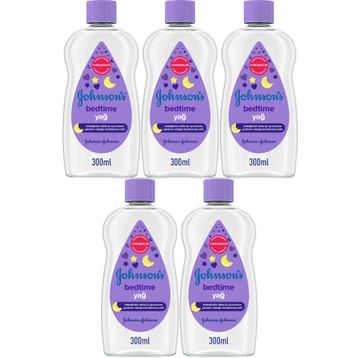 Johnson's Baby Bedtime 5x300 ml Bebek Yağı