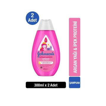 Johnson's Baby Işıldayan Parlaklık Serisi 2x300 ml Şampuan