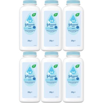 Johnson's Baby Klasik 6x200 gr Bebek Pudrası