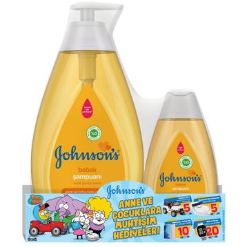 Johnson's Baby Kral Şakir 750 ml + 200 ml Bebek Şampuanı