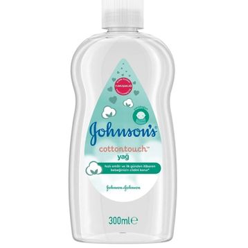 Johnson's Baby Yağ Cotton Touch Yenidoğan 300 ml Bebek Yağı
