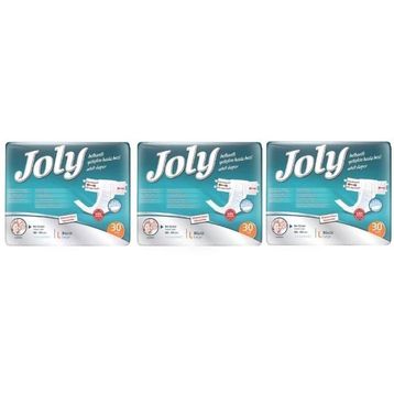 Jolly Bağlamalı Large 90 Adet Hasta Bezi
