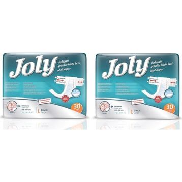 Jolly Belbantlı Büyük Boy 2x30 Adet Hasta Bezi