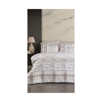 Jolly Home 4 Mevsim Tek Kişilik Kapitoneli Melina Taş Kahve Nevresim Takımı