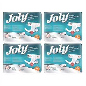 Joly 120 Adet Large Belbantlı Hasta Bezi