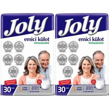 Joly 60 Adet Large Emici Külot