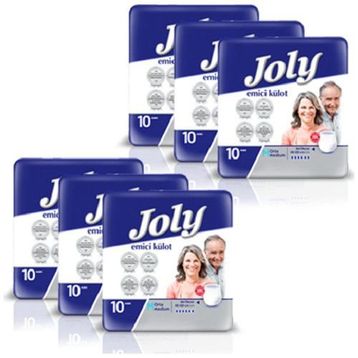 Joly 6x10 Adet Medium Emici Külot