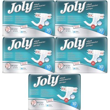 Joly BelBantlı M 150 Adet Yetişkin Hasta Bezi