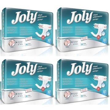 Joly Medium 120 Adet Belbantlı Hasta Bezi