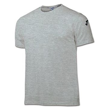 Joma 100341.250 Gri Cotton Ss Tshirt Erkek Tişörtü