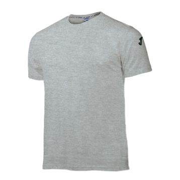 Joma 100341.250 Gri Cotton Ss Tshirt Erkek Tişörtü