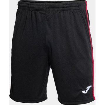 Joma 102252.106 Open III Erkek Siyah Kırmızı Tenis Şort