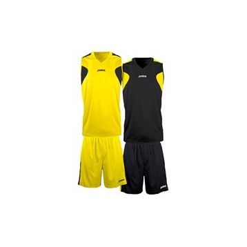 Joma 1184.901 Siyah Basketball Reversible Set Erkek Basketbol Forma & Şort Takımı