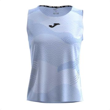Joma 902366.376 Challenge Kadın Mavi Kolsuz Tişört