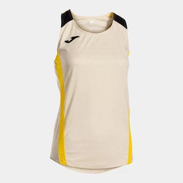Joma 902521.002 Montreal Kadın Kolsuz Bej Spor Tişört