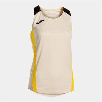 Joma 902521.002 Montreal Kadın Kolsuz Bej Spor Tişört