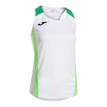 Joma 902521.217 Montreal Kadın Kolsuz Beyaz Yeşil Spor Tişört
