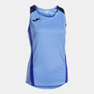 Joma 902521.383 Montreal Kadın Kolsuz Mavi Spor Tişört
